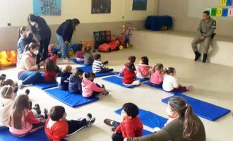 BRIGADA   : Ação educativa no bairro Arco Íris