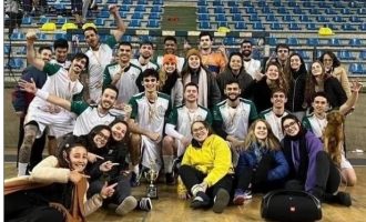 Handebol da UFPel vencedor nos JUGs