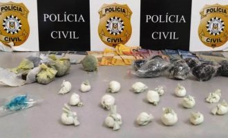 POLÍCIA CIVIL :  Casal é preso por tráfico de drogas