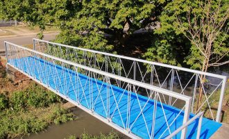 Município requalifica ponte na avenida Juscelino