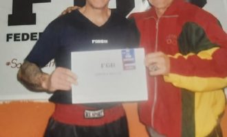 Grão-Mestre Leandro da Costa é técnico de Boxe Olímpic