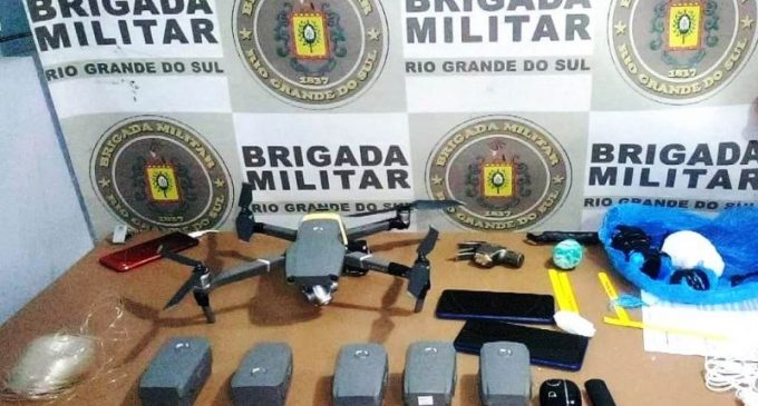 OUTRO DRONE CAPTURADO : Homem é preso ao tentar  enviar cocaína ao Presídio