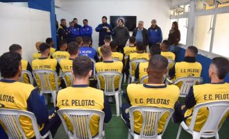 Pelotas apresenta elenco na Boca:  “Teve time desistindo da competição”