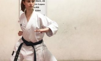 KARATÊ :  Alana representa Pelotas no Brasileiro em Fortaleza