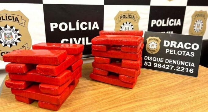 Polícia apreende mais de  14Kg de maconha em condomínio da zona norte de Pelotas