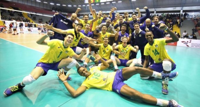 Brasil é campeão sul-americano sub-21 de Vôlei