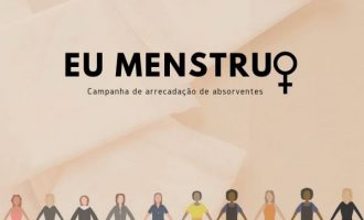 Campanha “Eu Menstruo” arrecada absorventes
