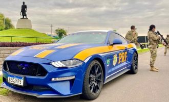 Mustang na frota gaúcha da PRF