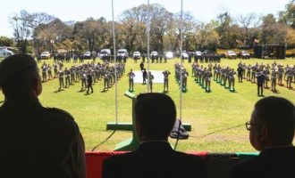 Novos policiais na Brigada