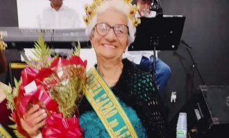 Dona Zilda permanece  Rainha da Terceira Idade no Capão do Leão