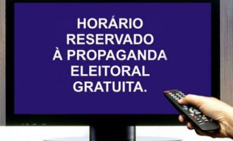 ESTADO : Propaganda eleitoral de rádio e TV  para  governador começa no dia 13