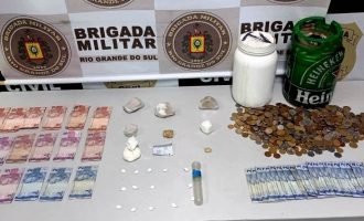 5º BPChq prende traficantes e  pelo porte ilegal de arma de fogo