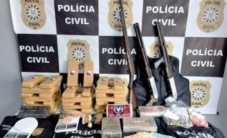 POLÍCIA CIVIL : Operação “Memory Card”  apreende drogas e armas