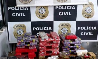 TRÁFICO  : BM e Polícia prendem criminoso  e recolhem drogas sintéticas