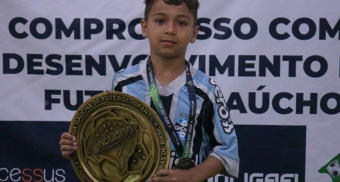 Atleta pelotense é campeão na base do Grêmio