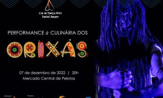 Jantar “Performance & Culinária dos Orixás” acontece no dia 7 de dezembro, no Mercado Central de Pelotas