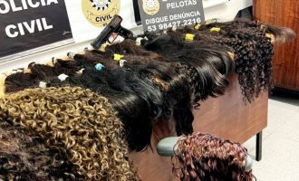 Roubo de mechas de cabelo em Pelotas