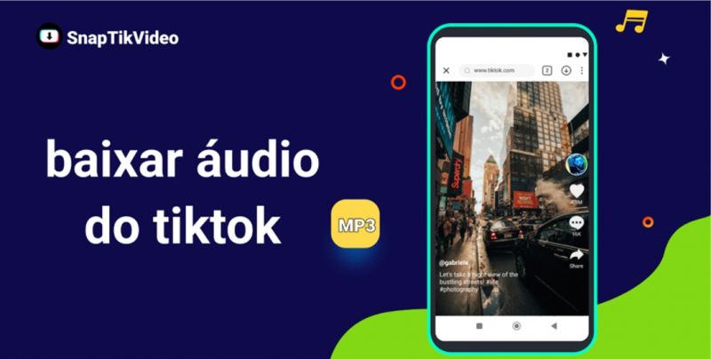 TikTok para MP3  Baixe Tik Tok MP3 Online - SocialBlast