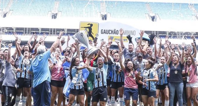 Grêmio é campeão gaúcho feminino