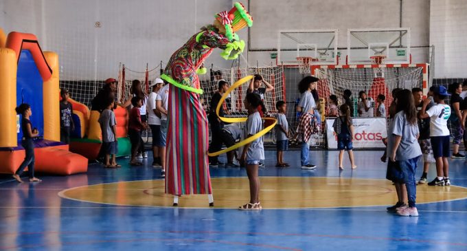 Prefeitura realiza Festa de Natal para crianças atendidas pela SAS