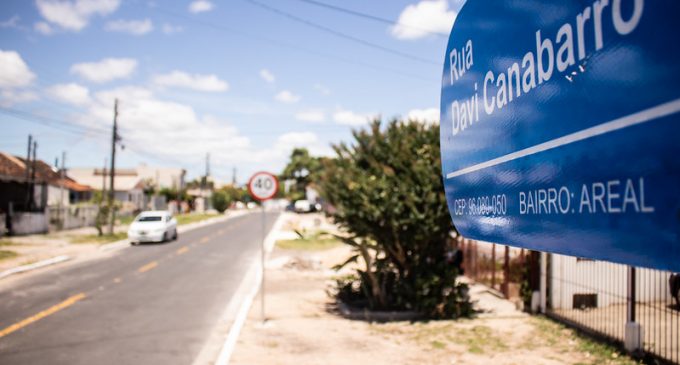 Bairro Areal recebe melhorias em pavimentação asfáltica