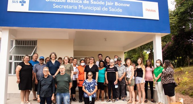 Unidade Básica de Saúde Jair Bonow é inaugurada na Zona Rural de Pelotas