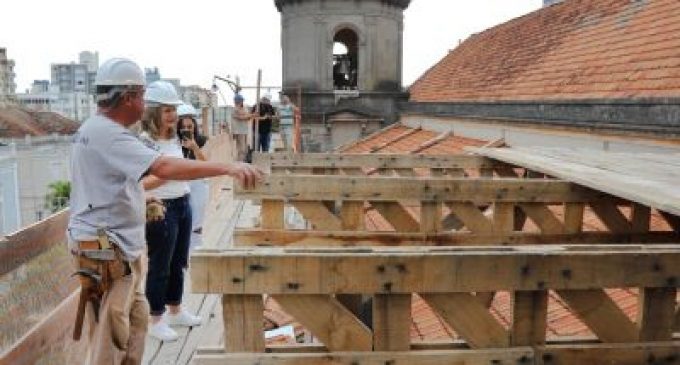 Bom estado da estrutura da Catedral de Pelotas permitirá ampliação do restauro