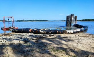 Sanep altera ponto de captação na ETA Santa Bárbara