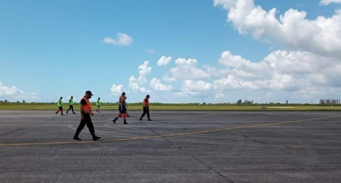 Aeroporto Internacional de Pelotas realiza atividade de segurança na pista