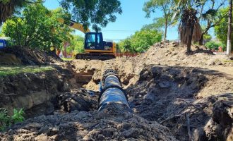 Obra da ETA São Gonçalo chega à última etapa na zona urbana