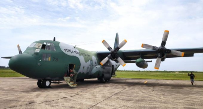 FAB utiliza Aeroporto Internacional de Pelotas como ponto de apoio para combate aos incêndios florestais no Chile