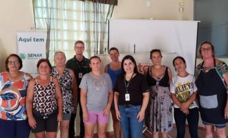 Curso de panificação à zona rural forma 13 moradoras do Monte Bonito