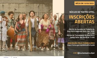 Núcleo de Teatro UFPel abre inscrições para novos integrantes