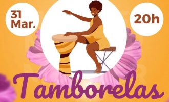 “Tamborelas” reúne mulheres que tocam instrumentos de percussão