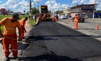 Começa a obra para reativar rotatória na Salgado Filho