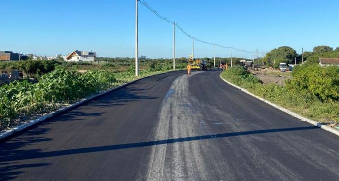 Trecho da Estrada do Engenho terá pavimentação complementar