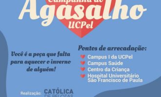 UCPel lança a Campanha do Agasalho 2023