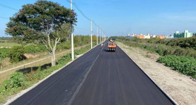 Pavimentação na Estrada do Engenho é concluída