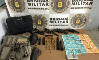 Brigada Militar prende homem por porte ilegal de arma de fogo em Pelotas