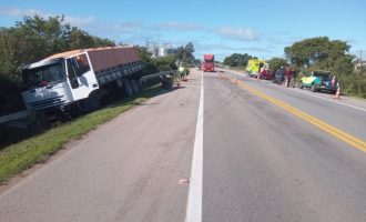 PRF atende acidente com morte em Canguçu/RS