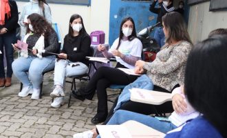 Odontologia da UCPel promove ação com gestantes e mães puérperas na UBS de Sanga Funda