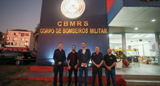 CDL Pelotas participa de reunião com o Comando Geral do Corpo de Bombeiros Militar