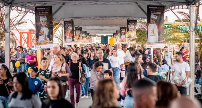 29ª Fenadoce contabiliza 81 mil visitantes desde a abertura