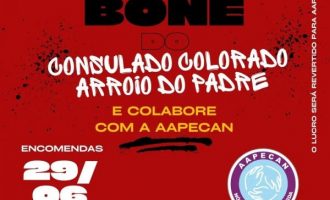 Campanha Boné Solidário beneficia Aapecan Pelotas