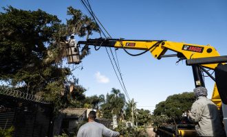 Prefeitura intensifica serviços de reparos após ciclone