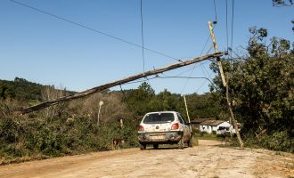 Levantamento da Prefeitura aponta 62 casas atingidas pelo ciclone