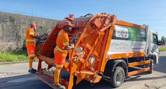 Coleta seletiva em 100% da área urbana completa um ano