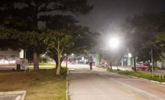 Avenida Duque de Caxias já conta com LED de ponta a ponta