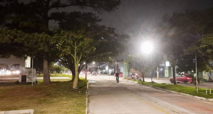 Avenida Duque de Caxias já conta com LED de ponta a ponta