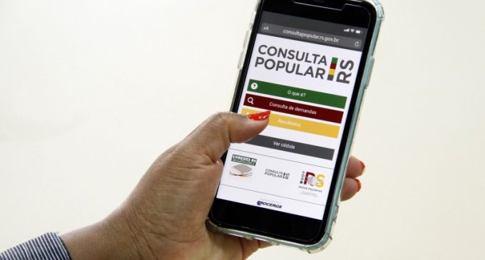 Estado inicia recebimento de propostas para a Consulta Popular 2023